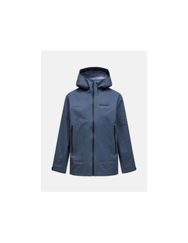 Kurtka męska peak performance m treeline gore-tex 3l shell jacket kolor szary