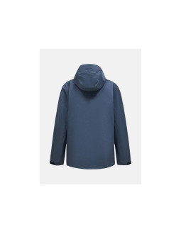 Kurtka męska peak performance m treeline gore-tex 3l shell jacket kolor szary 2