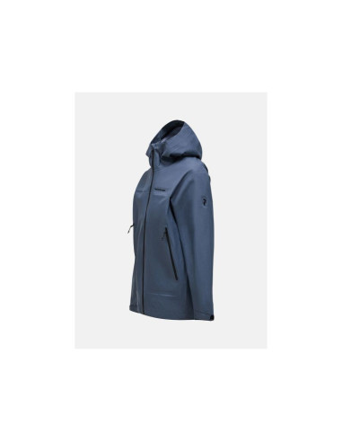 Kurtka męska peak performance m treeline gore-tex 3l shell jacket kolor szary
