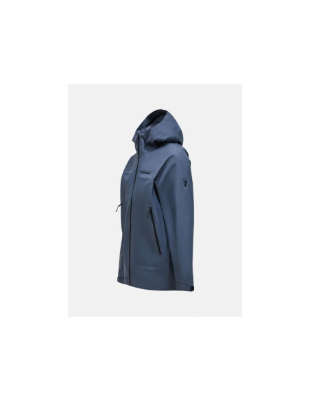 Kurtka męska peak performance m treeline gore-tex 3l shell jacket kolor szary