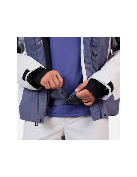 Kurtka narciarska męska rossignol velika insulated jkt niebieska