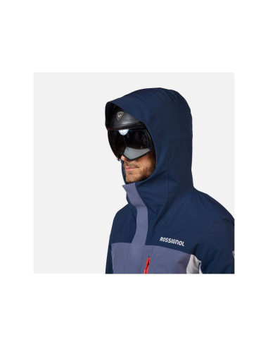 Kurtka narciarska męska rossignol velika insulated jkt niebieska