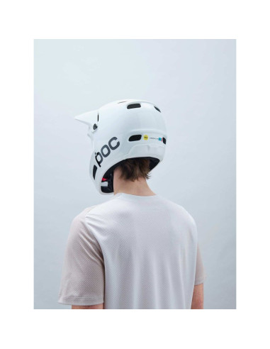 Kask rowerowy poc coron air mips - biały