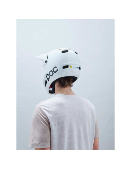 Kask rowerowy poc coron air mips - biały