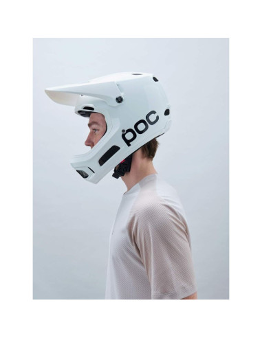 Kask rowerowy poc coron air mips - biały