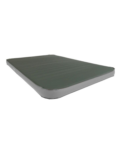 Outwell 400146 dmuchany materac podwójny materac zielony, szary unisex