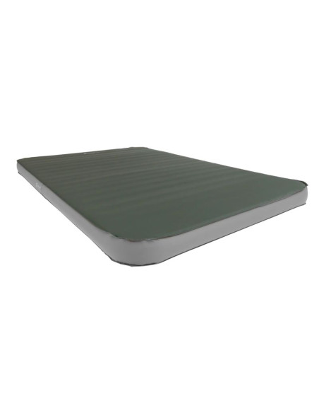 Outwell 400146 dmuchany materac podwójny materac zielony, szary unisex