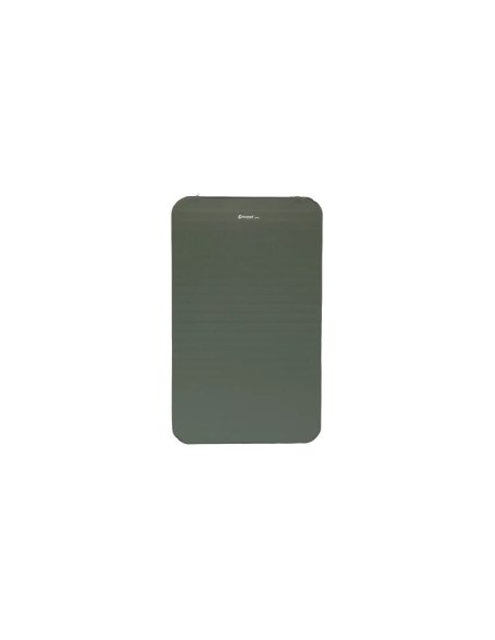 Outwell 400146 dmuchany materac podwójny materac zielony, szary unisex