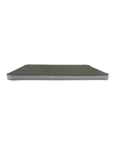 Outwell 400146 dmuchany materac podwójny materac zielony, szary unisex