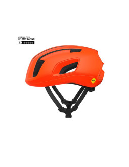 Kask rowerowy poc cytal pomarańczowy