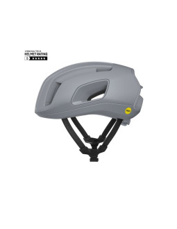Kask rowerowy poc cytal szary