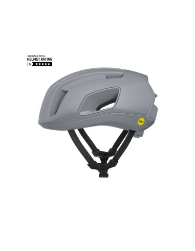 Kask rowerowy poc cytal szary