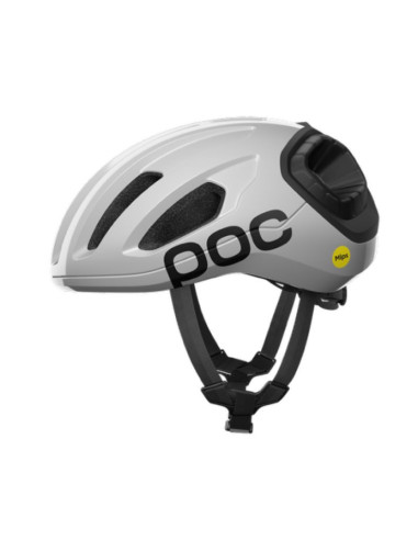 Kask rowerowy poc amidal biało czarny