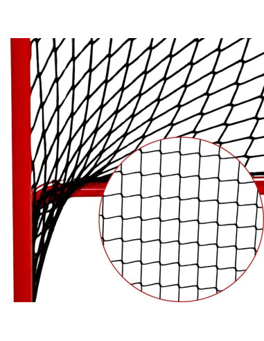 Bramka do unihokeja unihoc turniejowa 115x160 cm z siatką i piłkochwytem