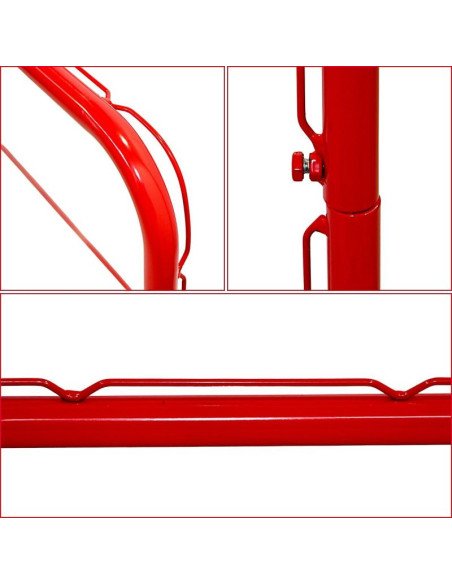 Bramka do unihokeja unihoc turniejowa 115x160 cm z siatką i piłkochwytem