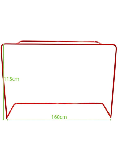 Bramka do unihokeja unihoc turniejowa 115x160 cm z siatką i piłkochwytem