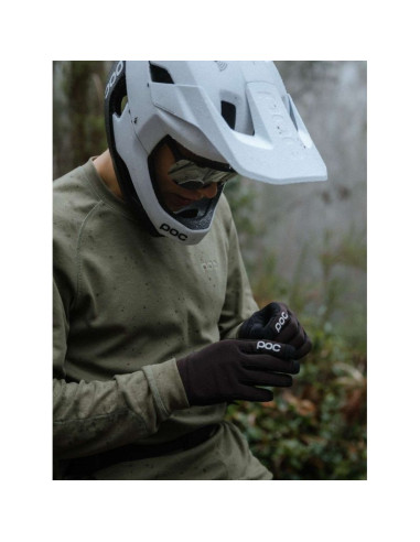 Kask rowerowy poc otocon race mips biało czarny