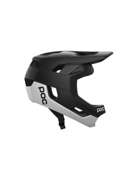 Kask rowerowy poc otocon race mips czarno biały