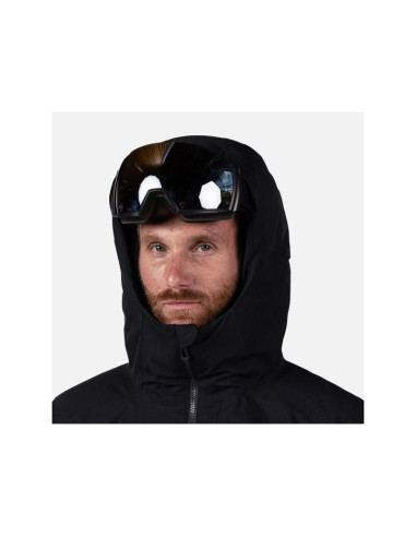 Kurtka męska rossignol rochrun insulated jkt czarna