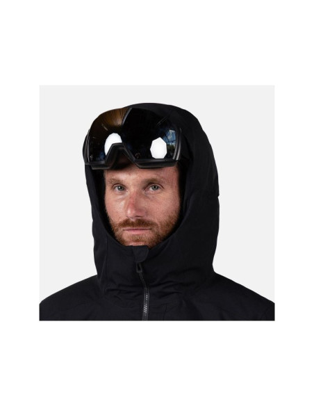 Kurtka męska rossignol rochrun insulated jkt czarna