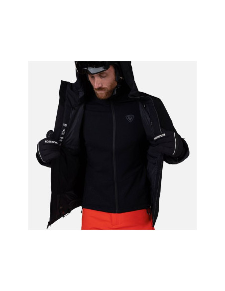 Kurtka męska rossignol rochrun insulated jkt czarna
