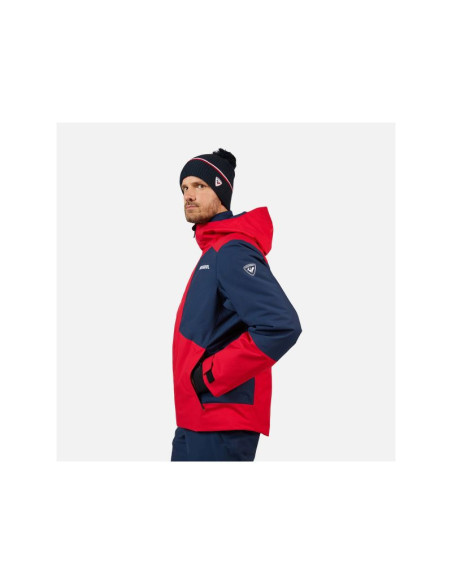 Kurtka męska rossignol rochrun insulated jkt czerwona