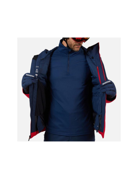 Kurtka męska rossignol rochrun insulated jkt czerwona