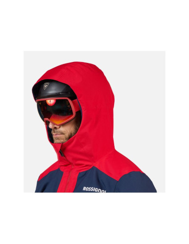 Kurtka męska rossignol rochrun insulated jkt czerwona
