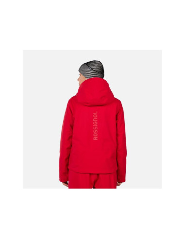 Kurtka narciarska damska rossignol w rochrun insulated jkt czerwona