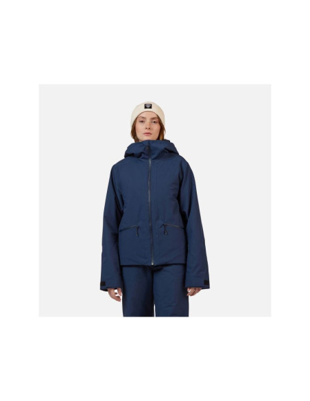 Kurtka narciarska damska rossignol w rochrun insulated jkt granatowa