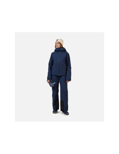 Kurtka narciarska damska rossignol w rochrun insulated jkt granatowa