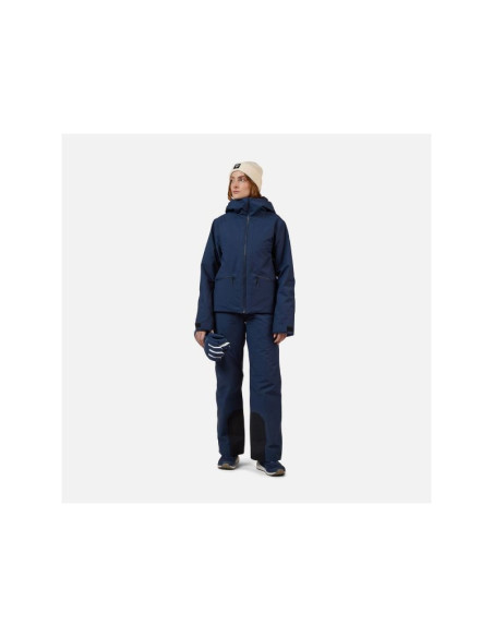 Kurtka narciarska damska rossignol w rochrun insulated jkt granatowa