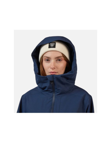 Kurtka narciarska damska rossignol w rochrun insulated jkt granatowa
