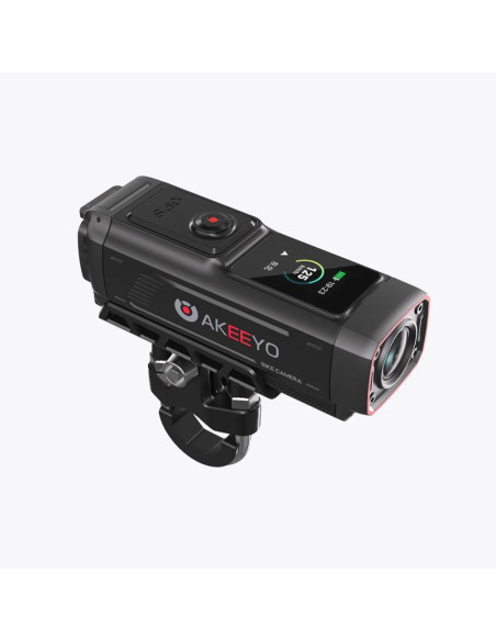 Kamera sportowa akeeyo 730pro wideorejestrator 4k na kierownicę rower motocykl - czarna