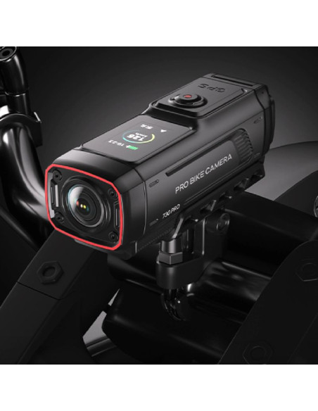 Kamera sportowa akeeyo 730pro wideorejestrator 4k na kierownicę rower motocykl - czarna