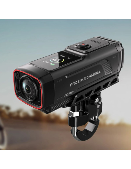 Kamera sportowa akeeyo 730pro wideorejestrator 4k na kierownicę rower motocykl - czarna