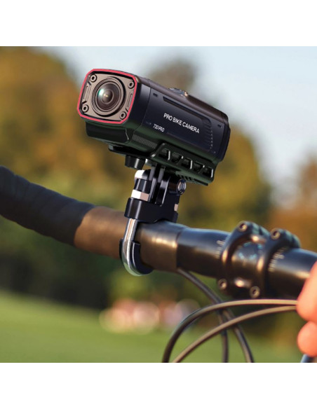 Kamera sportowa akeeyo 730pro wideorejestrator 4k na kierownicę rower motocykl - czarna