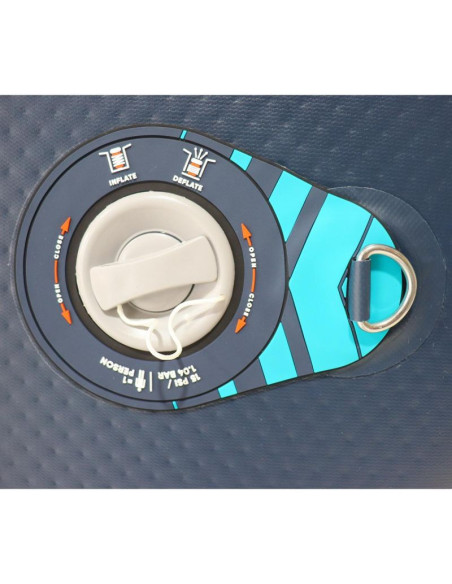 Zestaw - deska sup 170 kg dmuchana enero 350x81x15cm ocean