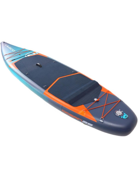 Zestaw - deska sup 170 kg dmuchana enero 350x81x15cm ocean