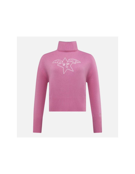 Sweter damski rossignol w jcc snow angels pull różowy