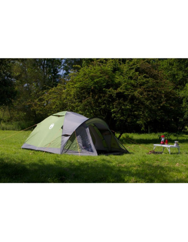 Coleman darwin 4 plus 4 os. zielony namiot kopułowy / igloo