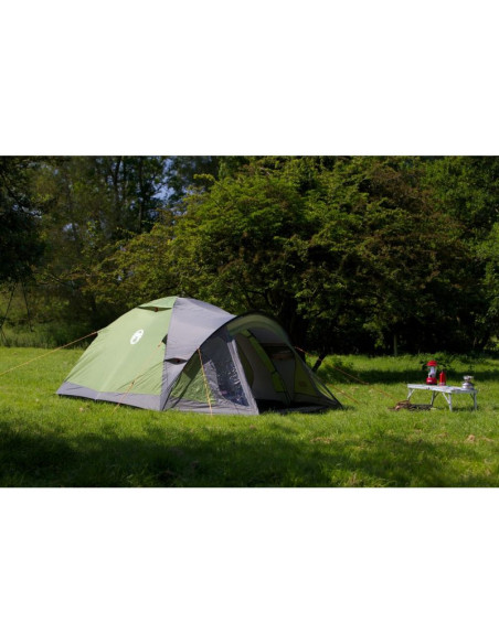Coleman darwin 4 plus 4 os. zielony namiot kopułowy / igloo