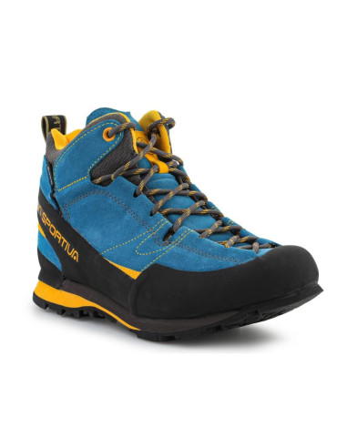 La sportiva boulder x mid gtx zfas054b00y00  blue/yellow