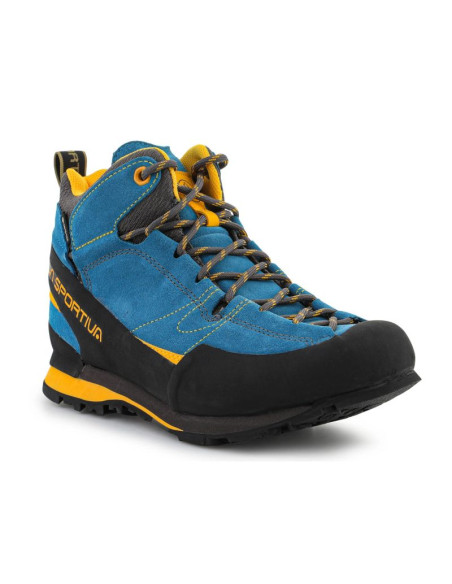 La sportiva boulder x mid gtx zfas054b00y00  blue/yellow