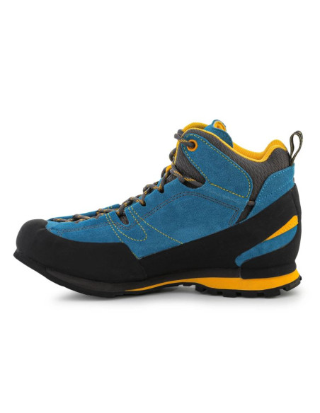 La sportiva boulder x mid gtx zfas054b00y00  blue/yellow