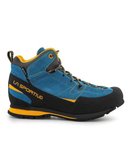 La sportiva boulder x mid gtx zfas054b00y00  blue/yellow