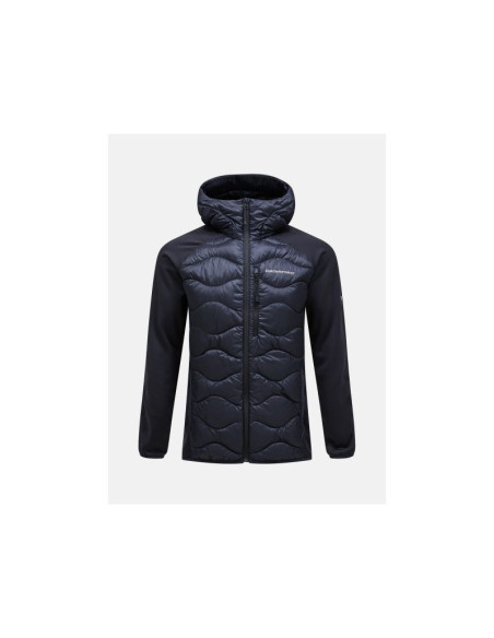 Kurtka peak performance m helium down hybrid hood czarny