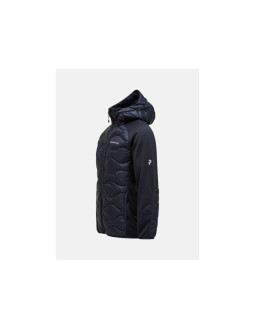 Kurtka peak performance m helium down hybrid hood czarny 2
