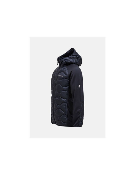 Kurtka peak performance m helium down hybrid hood czarny