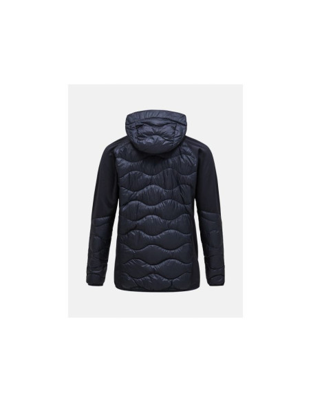 Kurtka peak performance m helium down hybrid hood czarny